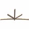 Ekena Millwork Alberta Smooth Timber Gable Bracket, Douglas Fir, 108"W x 54"H x 3 1/2"D x 3 1/2"F, 12/12 Pitch GBW108X54X0404ALB00SDF - alternate 5